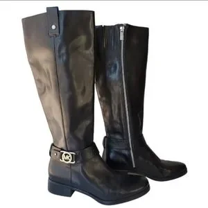 MK charm riding boots hot sale